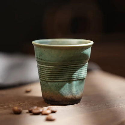 Contemporary Crushed Espresso Cups