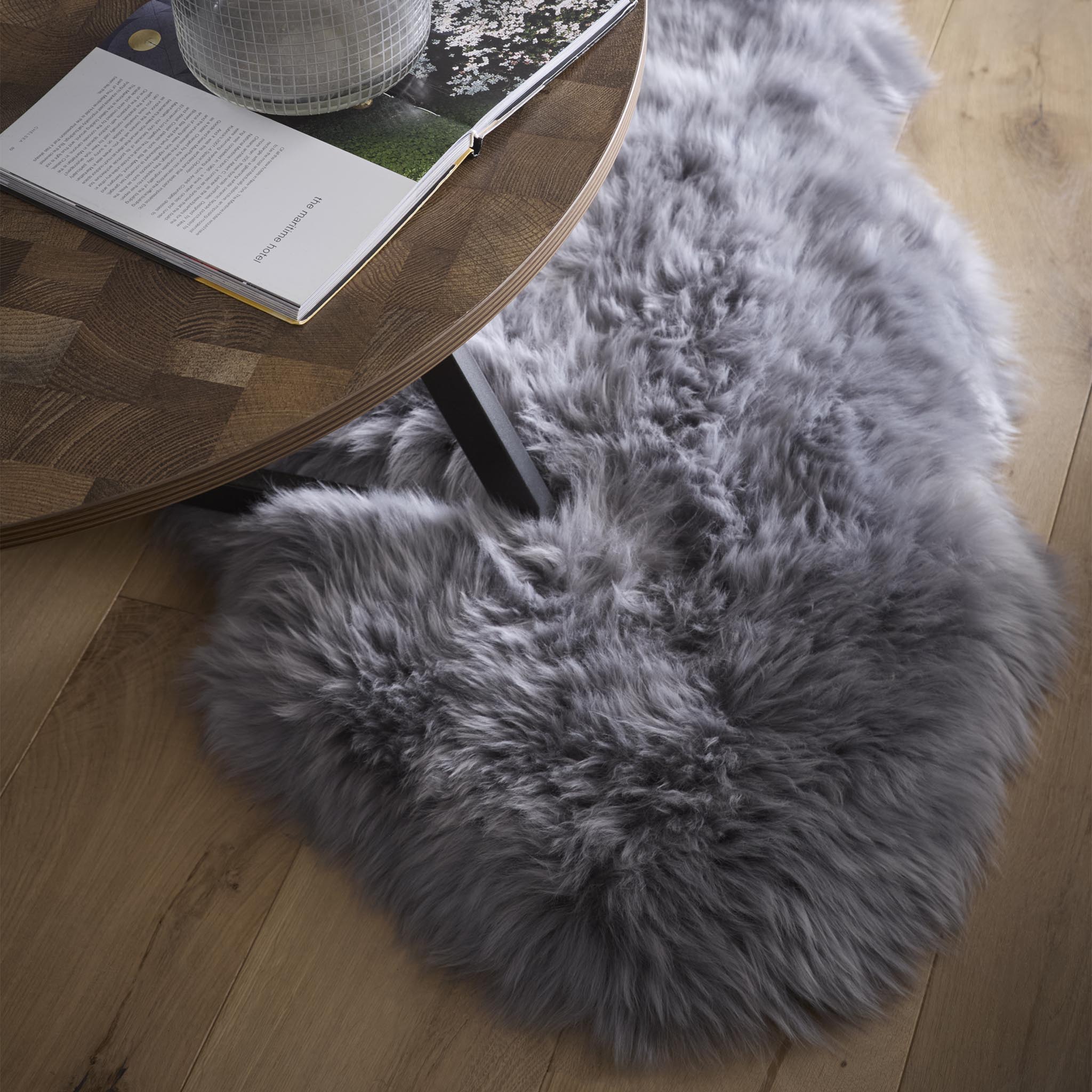 Origins Genuine Sheepskin Grey Rug