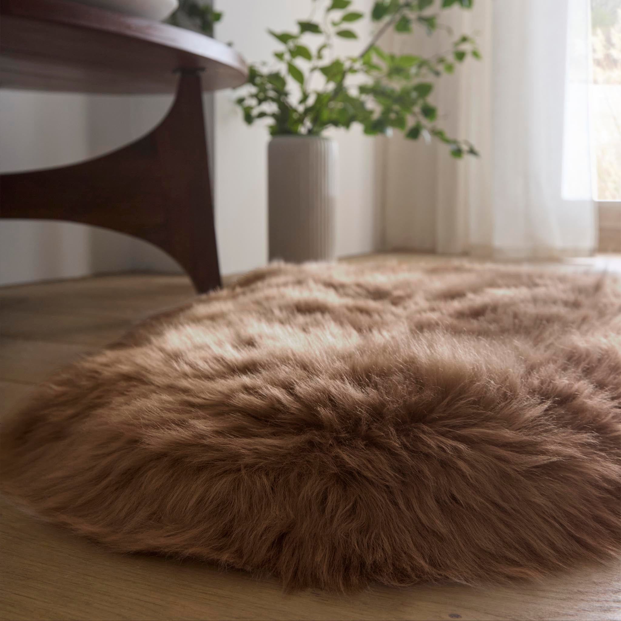 Origins Genuine Sheepskin Mink Rug
