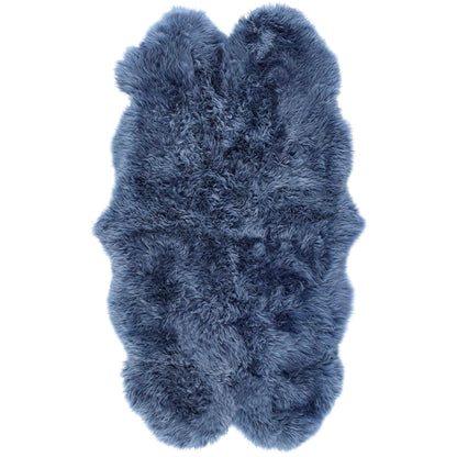 Origins Genuine Sheepskin Navy Rug