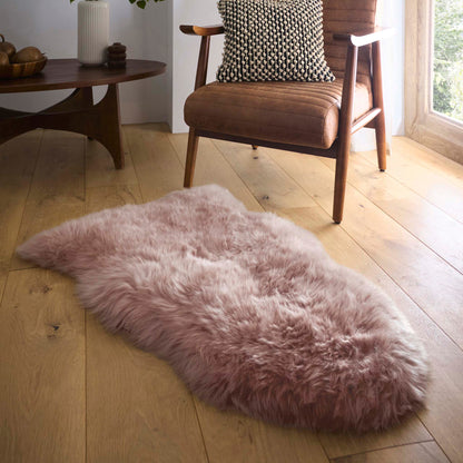 Origins Genuine Sheepskin Adobe Rose Rug