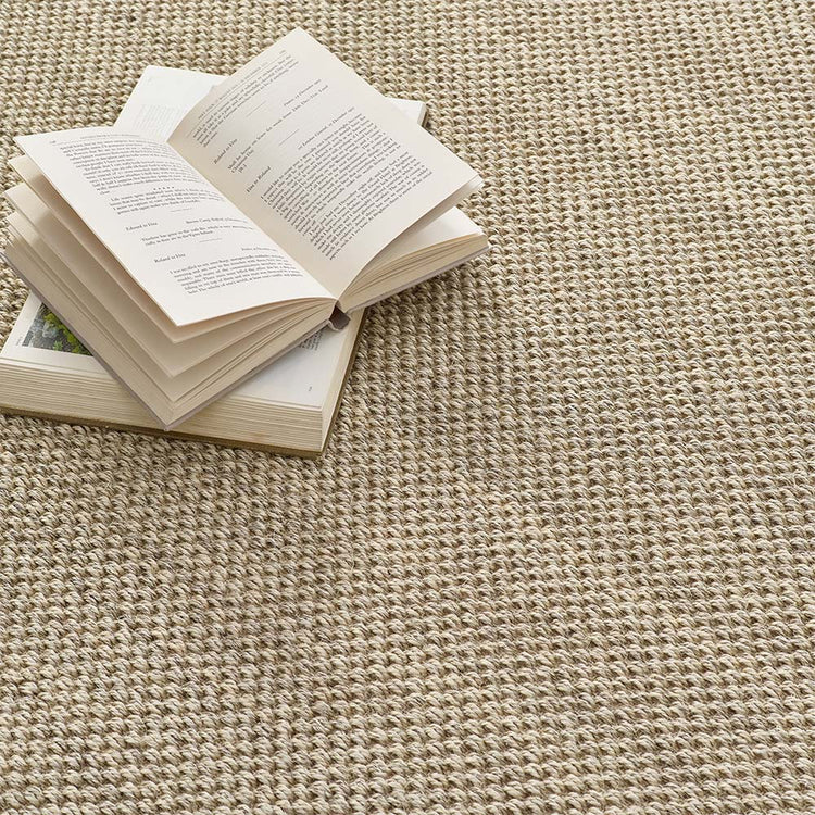 Origins Sisal Rug - Light Beige with Sand Border