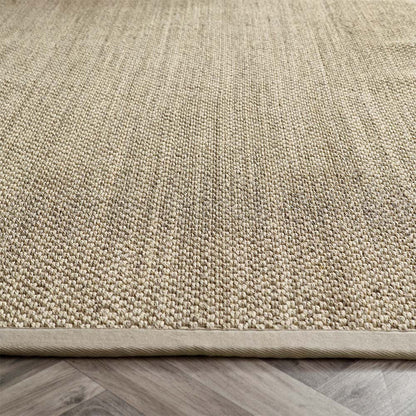 Origins Sisal Rug - Light Beige with Sand Border