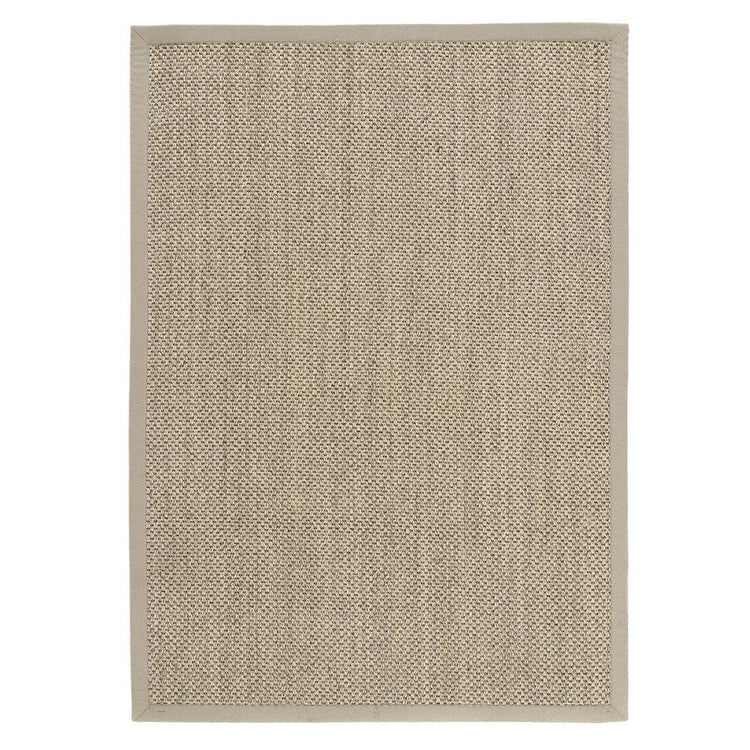 Origins Sisal Rug - Light Beige with Sand Border