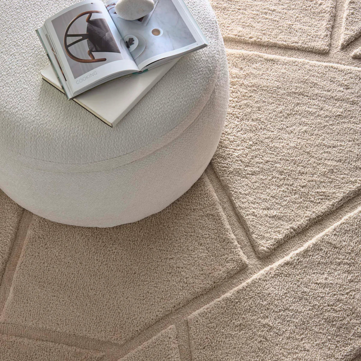 Origins Stack Cream Rug