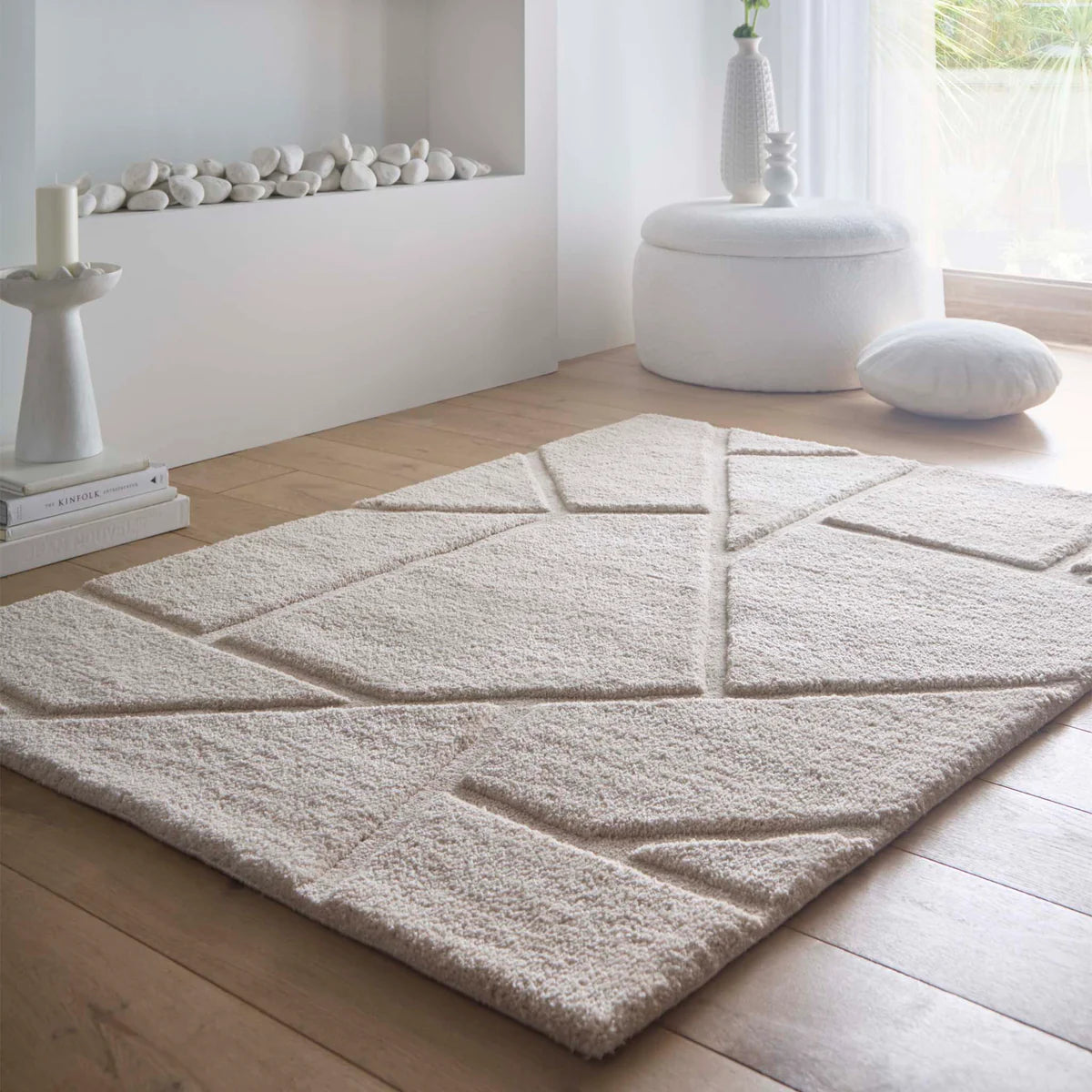 Origins Stack Cream Rug