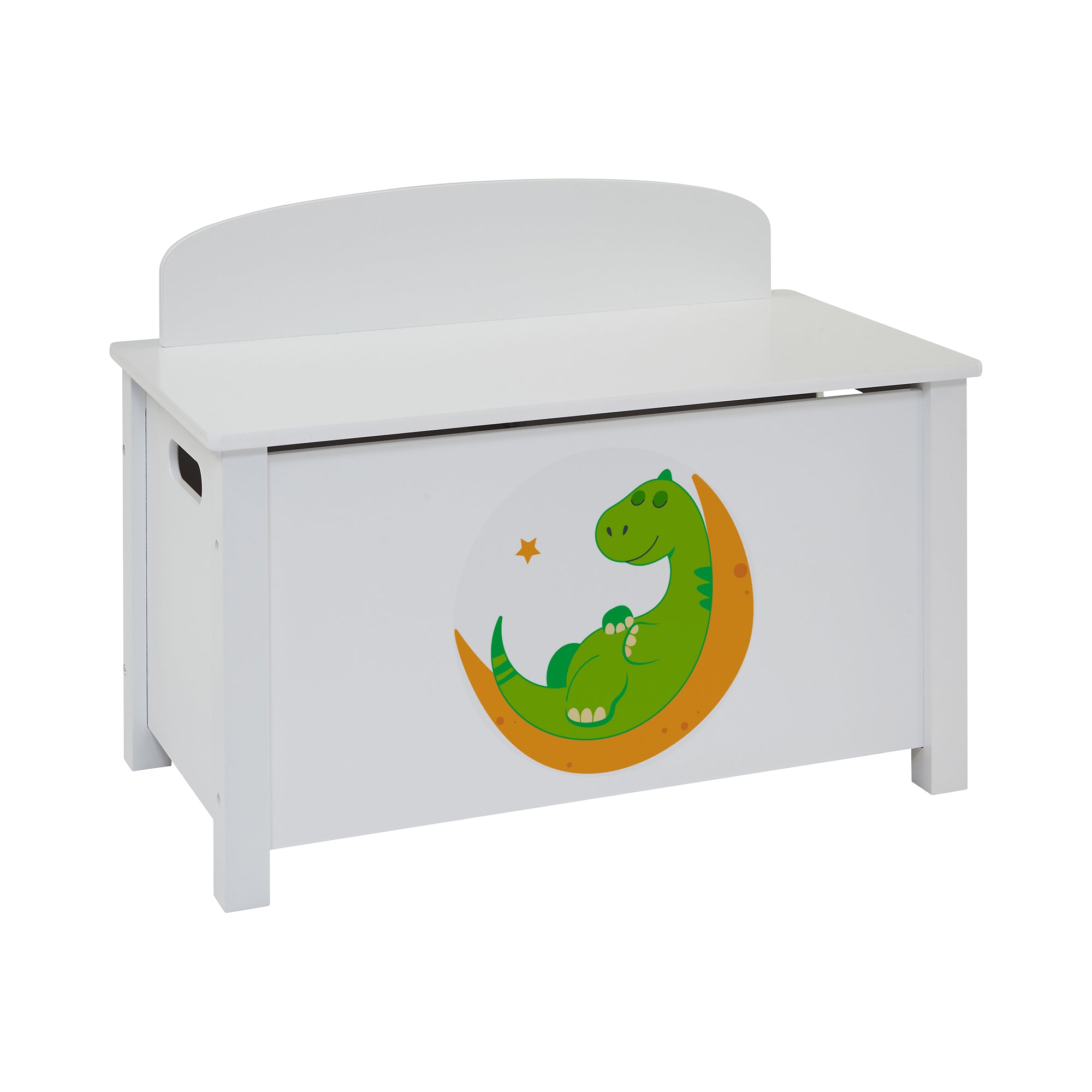 Dinosaur Big Wooden Toy Box