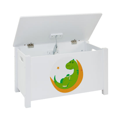 Dinosaur Big Wooden Toy Box