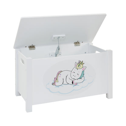 Unicorn Big Wooden Toy Box