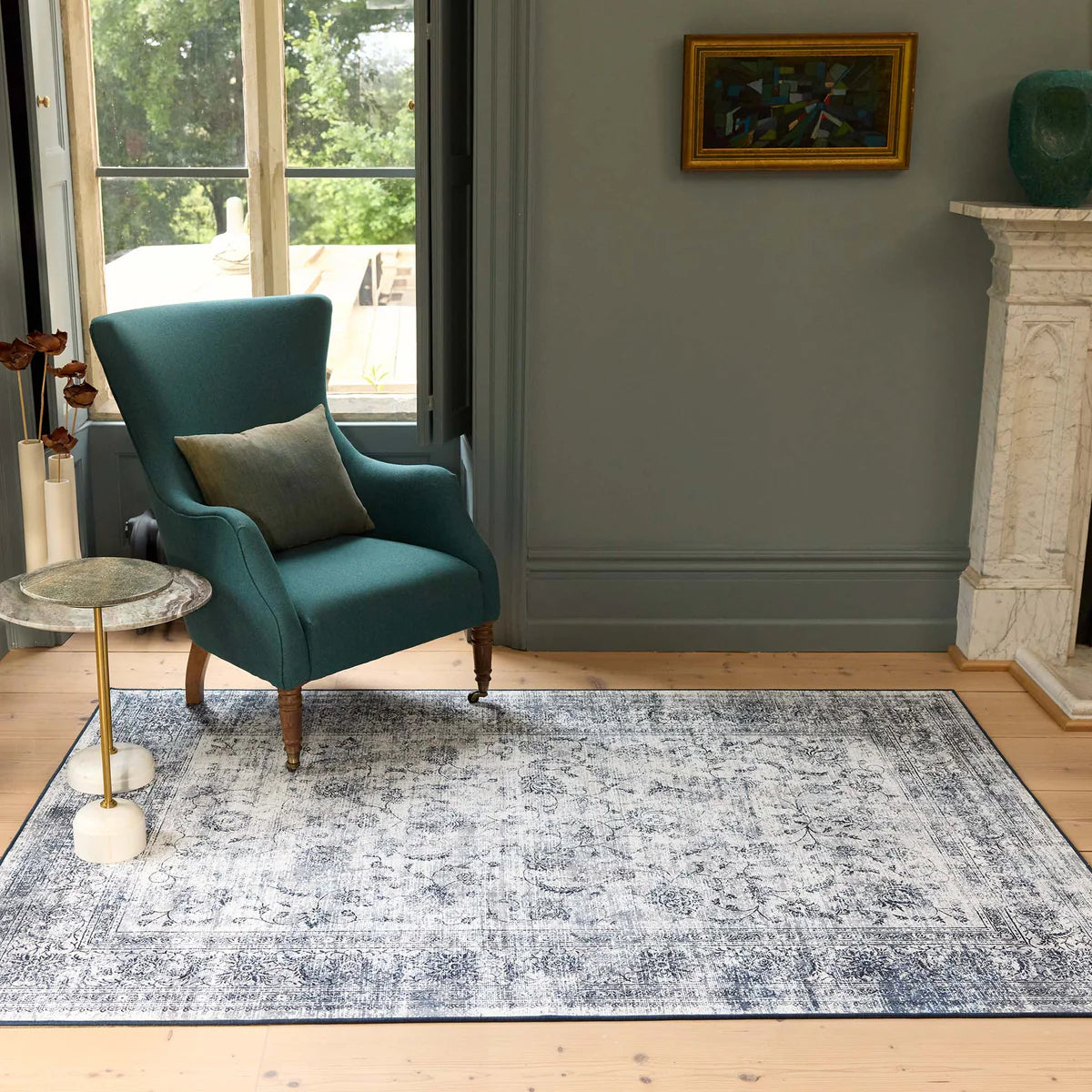 Eco-Washable Rug - Imperial Grey