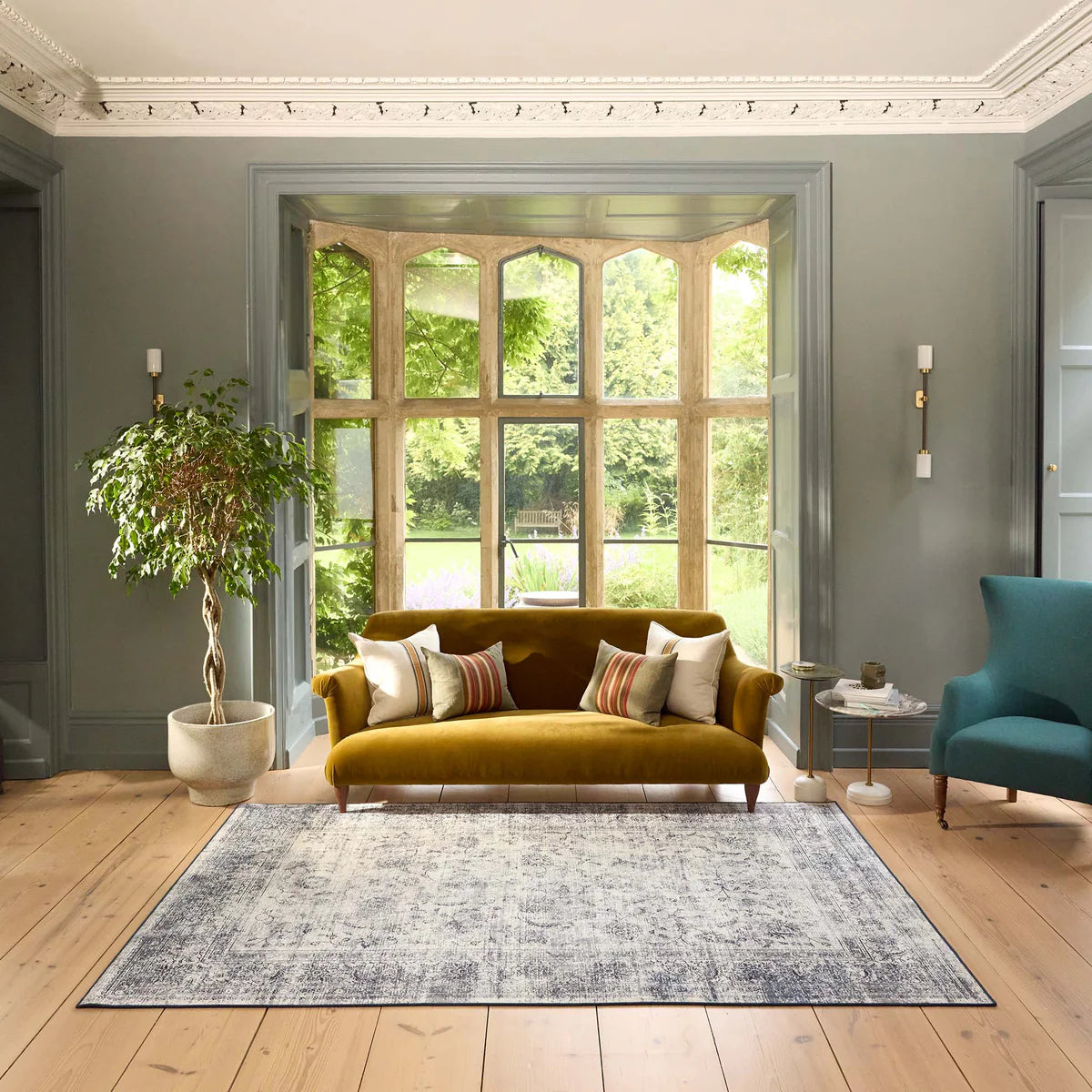 Eco-Washable Rug - Imperial Grey
