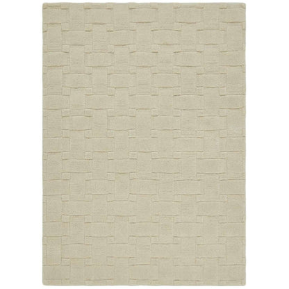 Origins Basketweave 3D New Ivory Rug