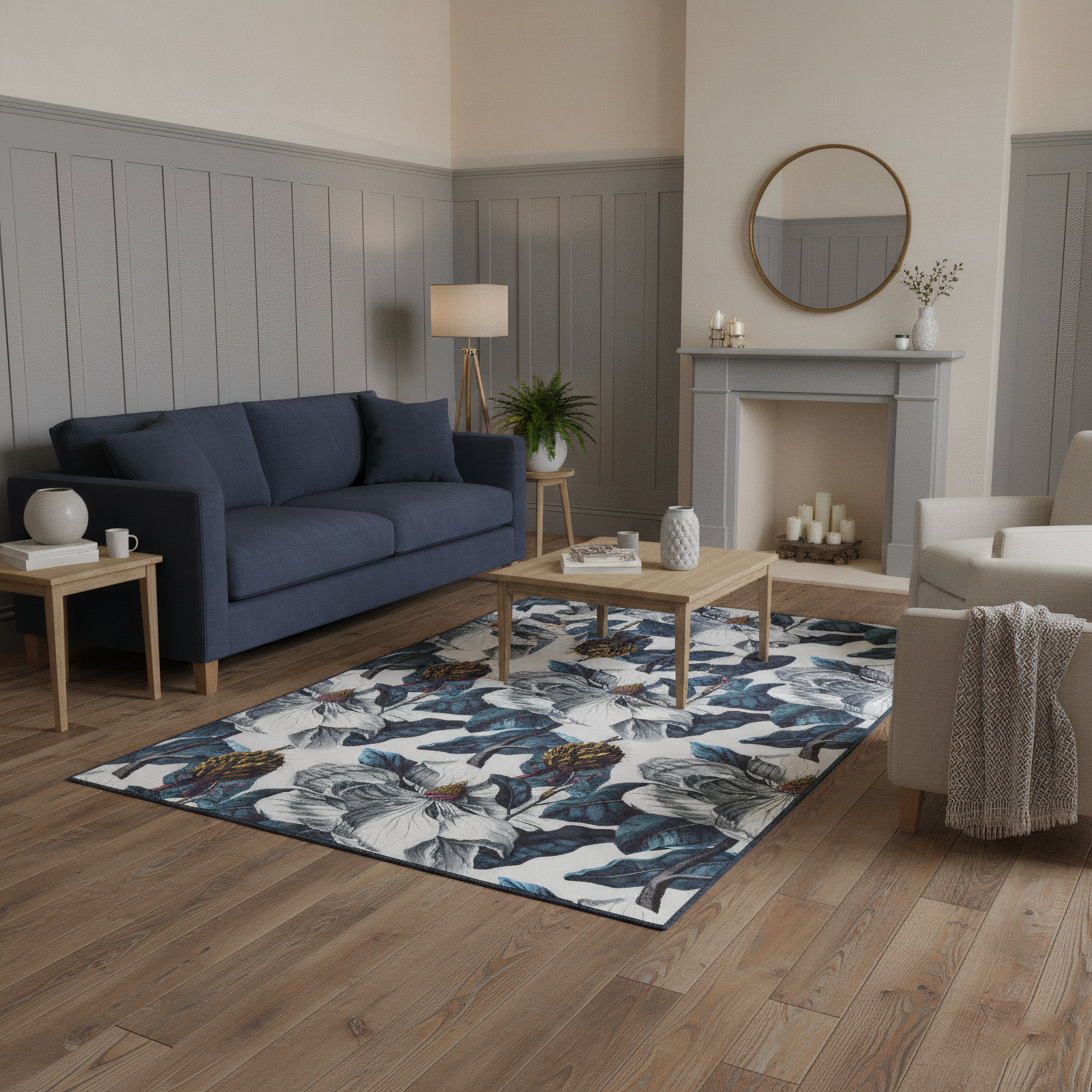 Tappeto eco-lavabile - Magnolia Garden