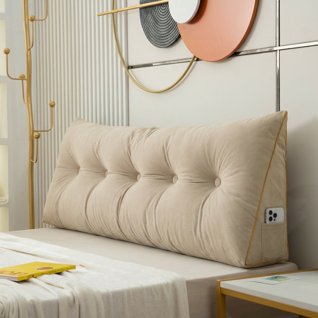 Luxury Chic Wedge Pillow