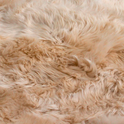 Beige Luxury New Zealand Sheepskin Rug