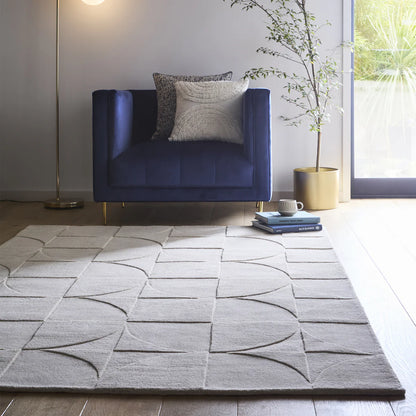 Origins Penny Cream Wool Rug