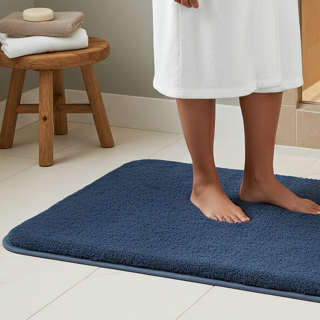 Alfombra de baño de lujo súper gruesa