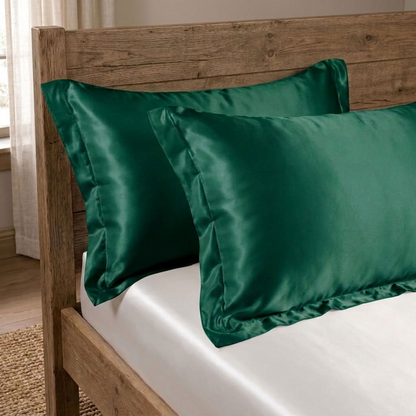 Matching Satin Pillowcases Set of 2