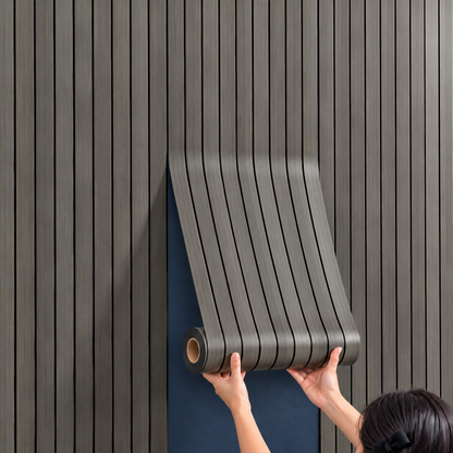 Peel and Stick Wood Slat Wall Panels