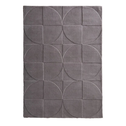 Origins Penny Grey Mauve Wool Rug