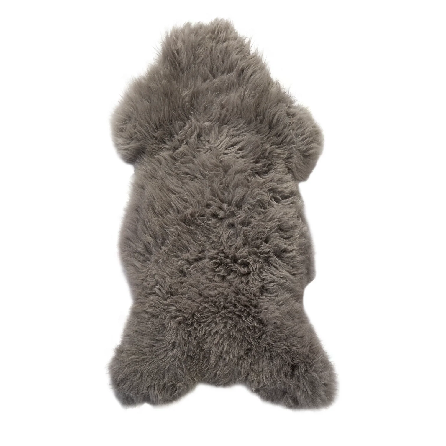 Grey Luxury British Sheepskin Rug