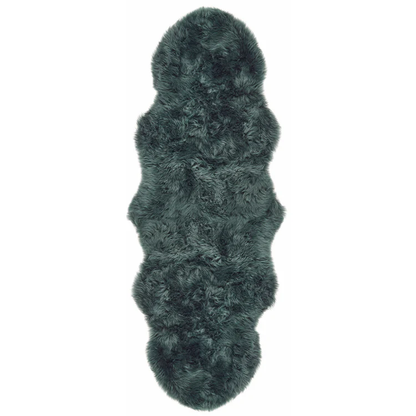 Origins Genuine Sheepskin Forest Green Rug