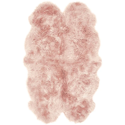 Origins Genuine Sheepskin Adobe Rose Rug