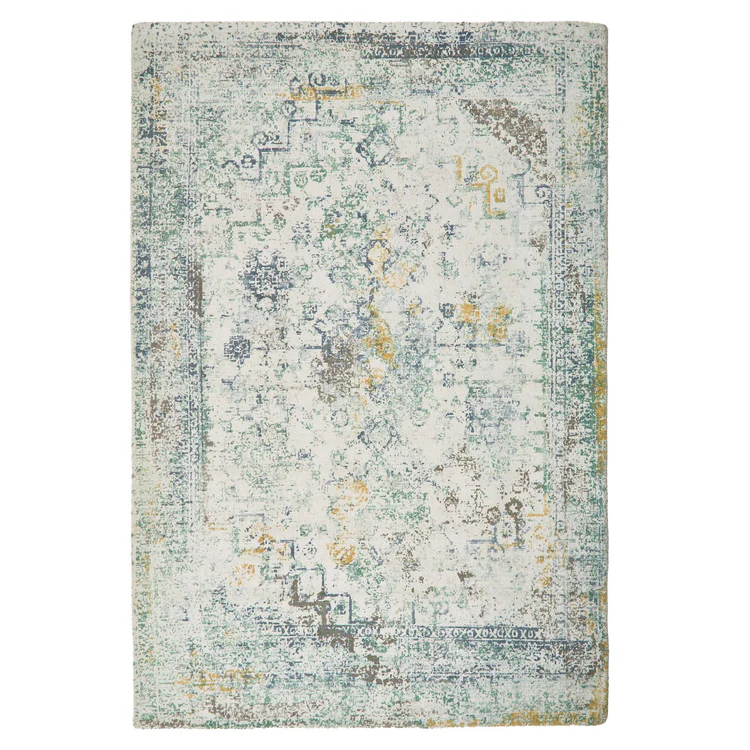 Origins Vogue Blue / Ochre Rug