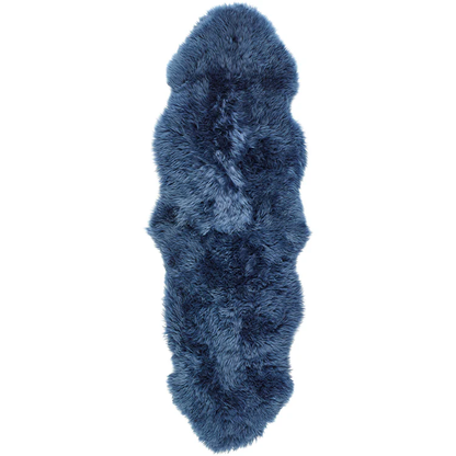 Origins Genuine Sheepskin Navy Rug