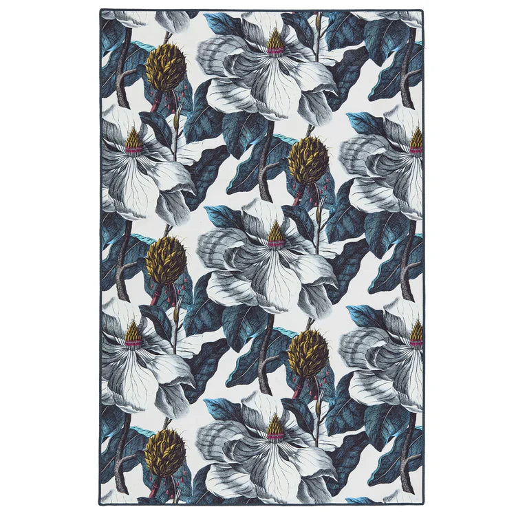 Eco-Washable Rug - Magnolia Garden