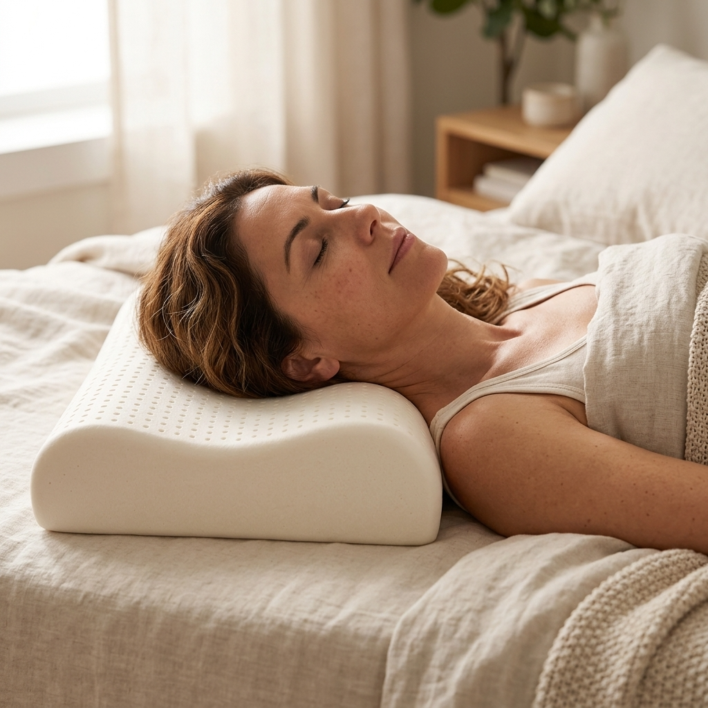 Natural Latex Contour Pillow
