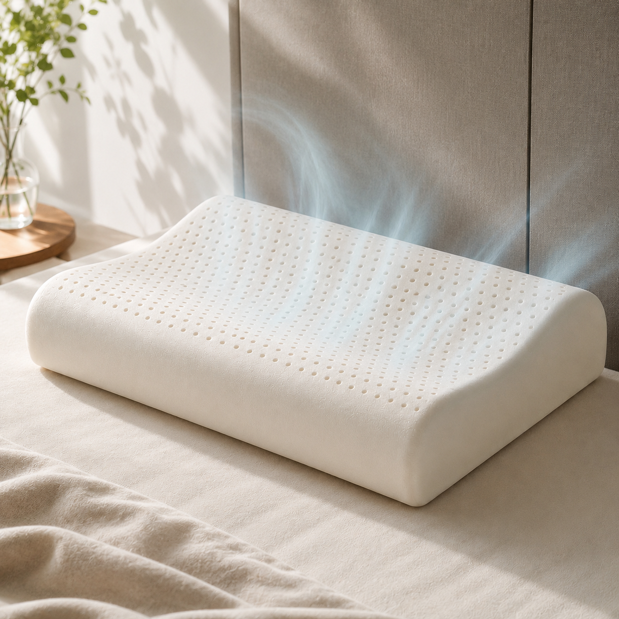Natural Latex Contour Pillow