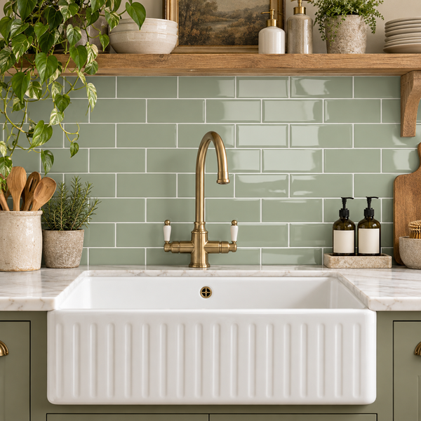 Peel and Stick Subway Backsplash Tiles
