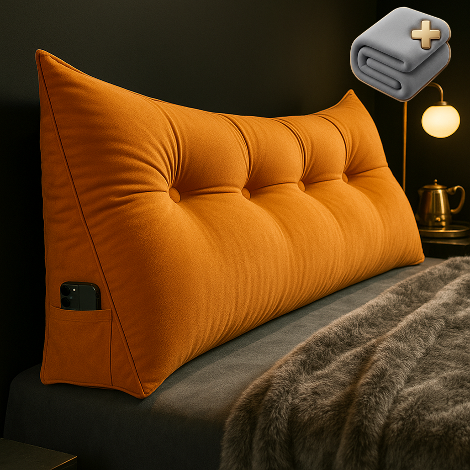 Extra hoes voor luxe wigkussen