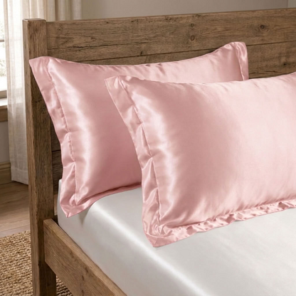 Matching Satin Pillowcases Set of 2