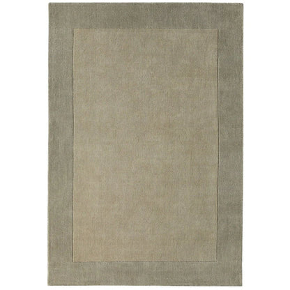Origins Borders 100% Pure Wool Taupe Rug
