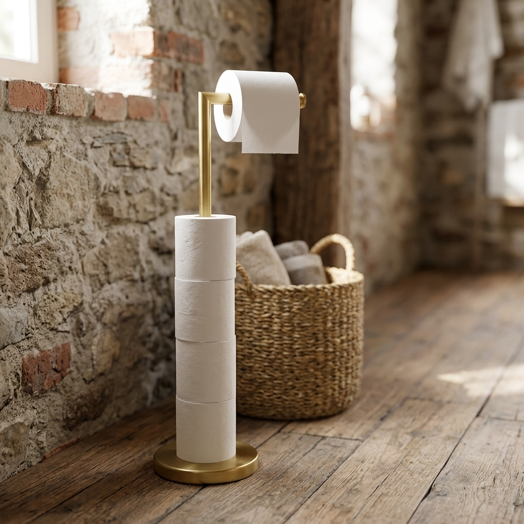 Freestanding Toilet Paper Holder