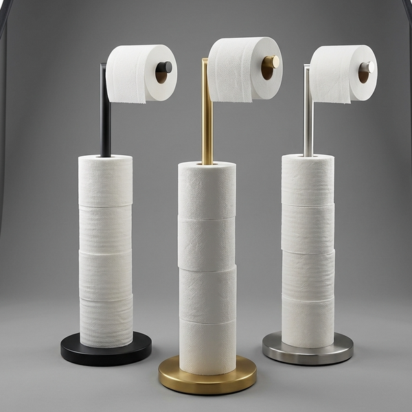 Freestanding Toilet Paper Holder