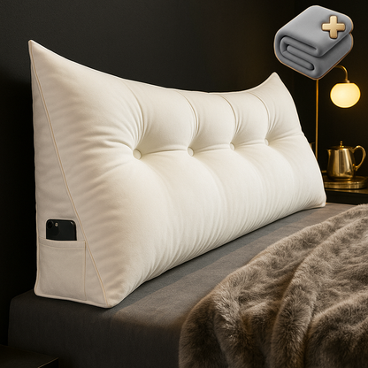 Extra hoes voor luxe wigkussen