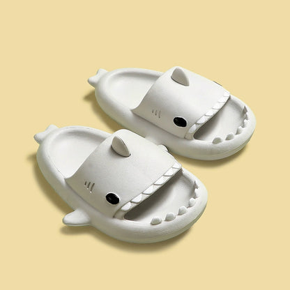 Chanclas antideslizantes con forma de tiburón para niños