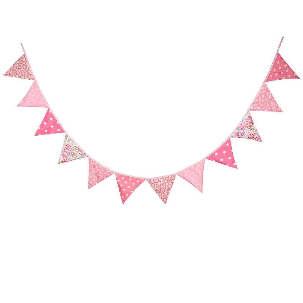 Katoen Bunting - Decor van de kinderkamer