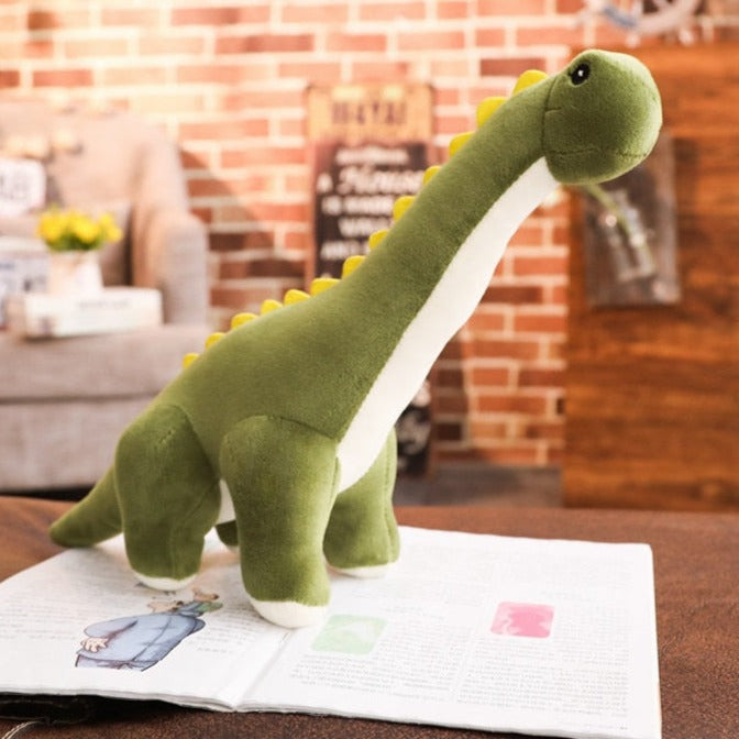 Dinosaurio Diplodocus de peluche gigante