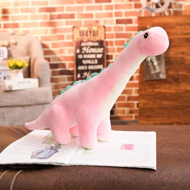 Dinosaurio Diplodocus de peluche gigante