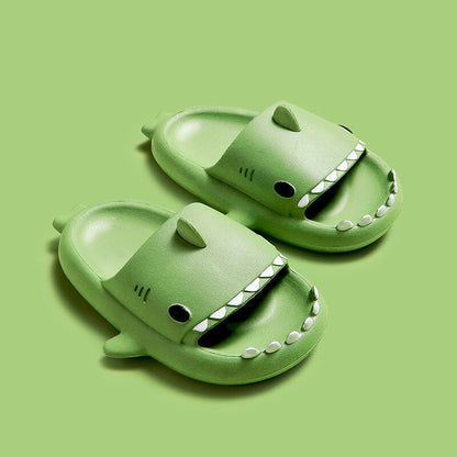 Chanclas antideslizantes con forma de tiburón para niños