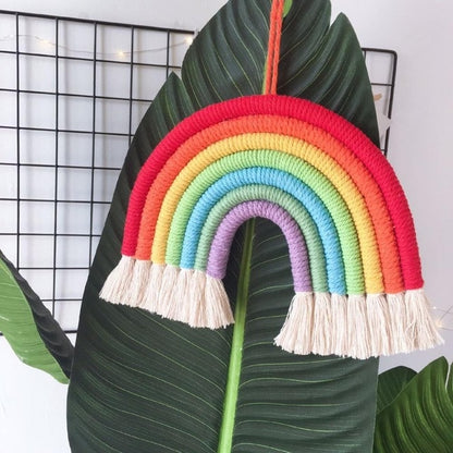 Rainbow touw kwekerij decoratie