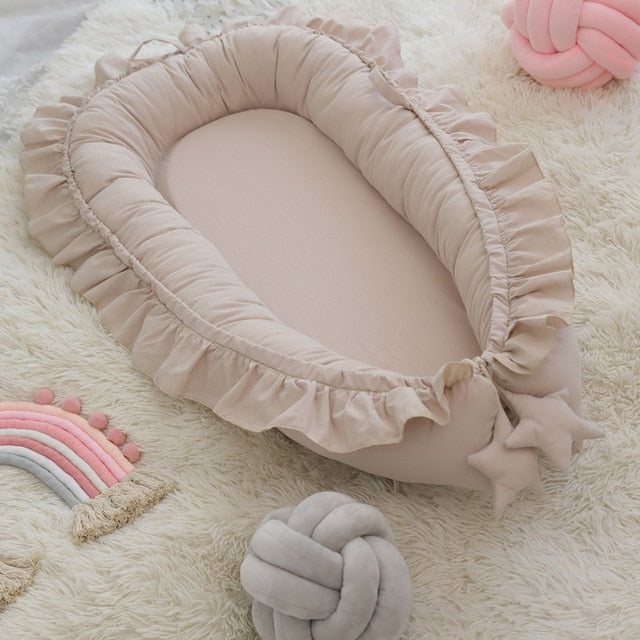 Elegant gewatteerd babynest