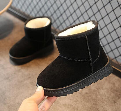 Children's Faux Fur Lined Warm Winter Boots