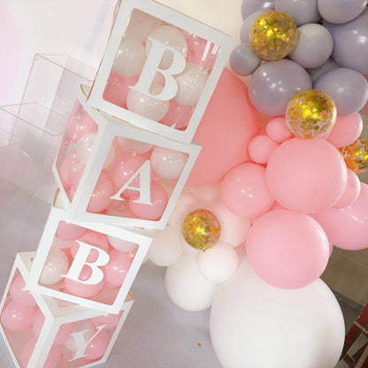 Baby Shower / Party Box Letter Decor