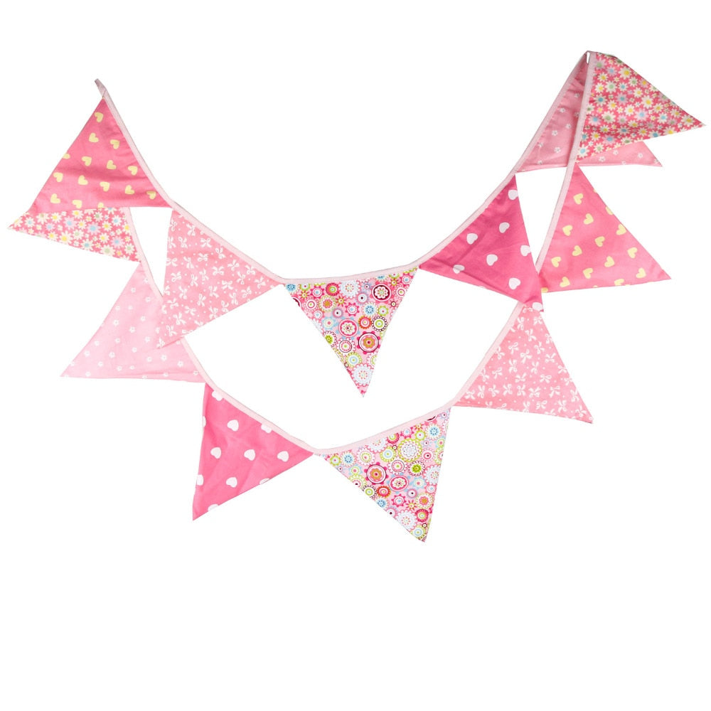 Katoen Bunting - Decor van de kinderkamer